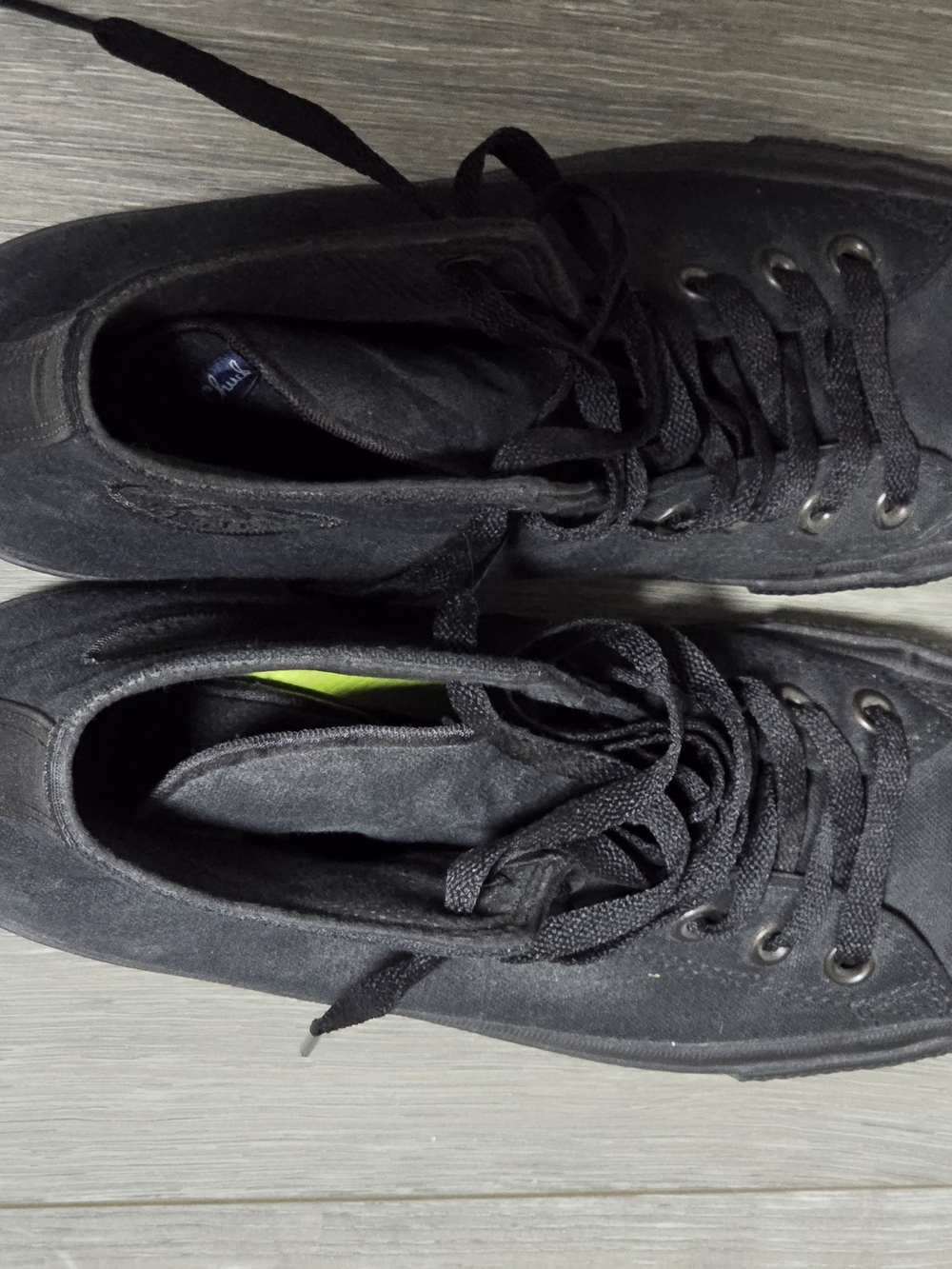 Converse Black High-Top Canvas Sneakers - Picture 2 of 4